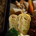 ガメコ's cooksnap of when they made お弁当の…「おかずカニ玉みたいな卵焼き」.