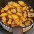 ♡yummy♡'s cooksnap of when they made 醤油麹でコク旨＊大根と鶏肉の煮もの.