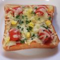 ☆☆くるみもち☆☆'s cooksnap of when they made 中１が作る♡ピザトースト♡.