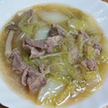 ☆☆くるみもち☆☆'s cooksnap of when they made 簡単☆絶品！！白菜と豚肉の旨煮.