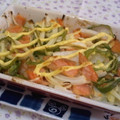 mutsu＊'s cooksnap of when they made 鮭と野菜のマヨネーズ焼き.