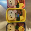 やまこず's cooksnap of when they made リラックマおにぎり＊キャラ弁.