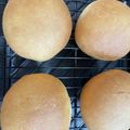 クックH86AFM☆'s cooksnap of when they made バンズから！手作りハンバーガー.