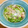 ボブナナ's cooksnap of when they made カニカマと水菜のスープ✿ごま油で風味よく.