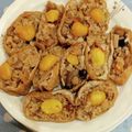 yama_miu's cooksnap of when they made 炊き込みごはんの残り 稲荷寿し.