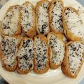 yama_miu's cooksnap of when they made ごまたっぷり！弾ける香ばし いなり寿司.