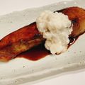ほろぴ's cooksnap of when they made ブリのバルサミコ酢照り焼き+叩きとろろ.
