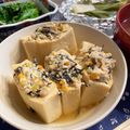 hikaru514's cooksnap of when they made 王道和食！高野豆腐の肉詰め煮込み.