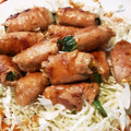τомоко's cooksnap of when they made 白菜・ほうれん草の肉巻き照り焼き♪.