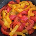 さこあ's cooksnap of when they made ☺レンジで簡単作り置き♪パプリカのマリネ.