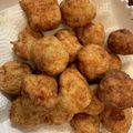 tcherry's cooksnap of when they made 里芋の辛子明太子マヨボール☆☆☆.