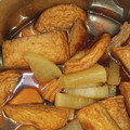 mikiha5's cooksnap of when they made 20分で簡単☆大根と人参とちくわの煮物.