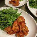 2michi's cooksnap of when they made ～韓国飯～鶏もも肉の旨辛ヤンニョムチキン.