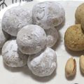 ひまわりちゃんR's cooksnap of when they made ＊ピスタチオのスノーボールクッキー＊.
