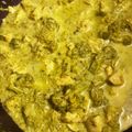 麺硬め野菜多め's cooksnap of when they made サグカレー　ほうれん草のチキンカレー.