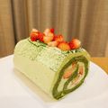 クックYJ3V13☆'s cooksnap of when they made 抹茶ロールケーキ.