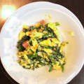 lazy8's cooksnap of when they made ベーコンとほうれん草の卵マヨ炒め.