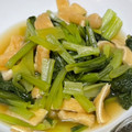 ぷーとんR's cooksnap of when they made 小松菜と揚げの煮浸し.