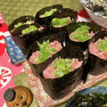 マールマル's cooksnap of when they made スシロー風☆ネギマグロ軍艦.