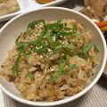 ゴリオリ's cooksnap of when they made ブリの炊き込みご飯.