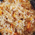 Rianaஐ's cooksnap of when they made シンプル☆鯖の味噌煮缶で炊き込みご飯.