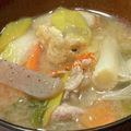 クックM6DK2O☆'s cooksnap of when they made セロリの入った我が家のとん汁.