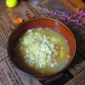 haruku221's cooksnap of when they made 切干大根と揚玉の味噌汁★やさしい味です.