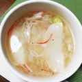 タイガーパンダ's cooksnap of when they made ほっこりカブの煮物可愛いカブとろみスープ.