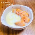 ねっちゃんっ's cooksnap of when they made ヨーグルトに、柿＆練乳♪.