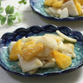まろんかふぇ's cooksnap of when they made 柿と蕪の胡麻和え.
