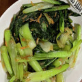 napsan's cooksnap of when they made ターツァイと桜えび☆にんにく塩炒め.