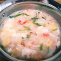 ポニーリボン's cooksnap of when they made 母の味♪おかゆ 卵と鰹節のおじや.