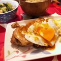わんこた's cooksnap of when they made ＊バレンタイン＊ハートな目玉焼き♡.