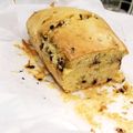 クックCFMX5O☆'s cooksnap of when they made ノンバターバナナチョコパウンドケーキ.