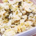 くむちん's cooksnap of when they made おひとり様★高菜チャーハン.
