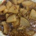 momo♡nana's cooksnap of when they made 超簡単♪大根とナスのひき肉トロトロ餡かけ.