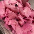 シャボン玉虹色's cooksnap of when they made 大根の梅干し汁漬け.