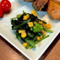 ばたみそーぱん☆'s cooksnap of when they made 簡単シンプル☆ほうれん草とコーンのソテー.