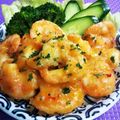 hiromi56's cooksnap of when they made 海老のぷっくりチリソース焼き.