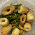 おすし1130's cooksnap of when they made 簡単副菜！竹輪とピーマンのごま金平風.