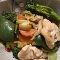 米の華's cooksnap of when they made 豚肉とキャベツとブロッコリーの炒めもの.