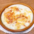 vabochan's cooksnap of when they made クリームシチューのリメイクでドリア！.