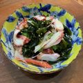 koiko亭's cooksnap of when they made カニかま棒と胡瓜の三杯酢.