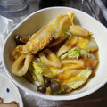 ちゃぴ☆まま's cooksnap of when they made 大量消費可！白菜とえのきのすき焼き風！.