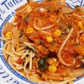 Snow☆18's cooksnap of when they made トマト缶で簡単☆ツナトマトのパスタ.