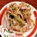 kahourain's cooksnap of when they made 切るだけ♪キュウリとハムのナムル☆.