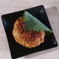 アクセル☆'s cooksnap of when they made ☆朝食に田楽味噌の焼きおにぎり☆.