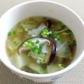 ＊＊ラテ＊＊'s cooksnap of when they made キャベツと椎茸のスープ.