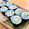 ねっちゃんっ's cooksnap of when they made ラップでくるくる海苔巻(ツナかにかま).