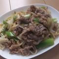 きらり流れ星's cooksnap of when they made 簡単なのに絶品！すき焼きうどん.